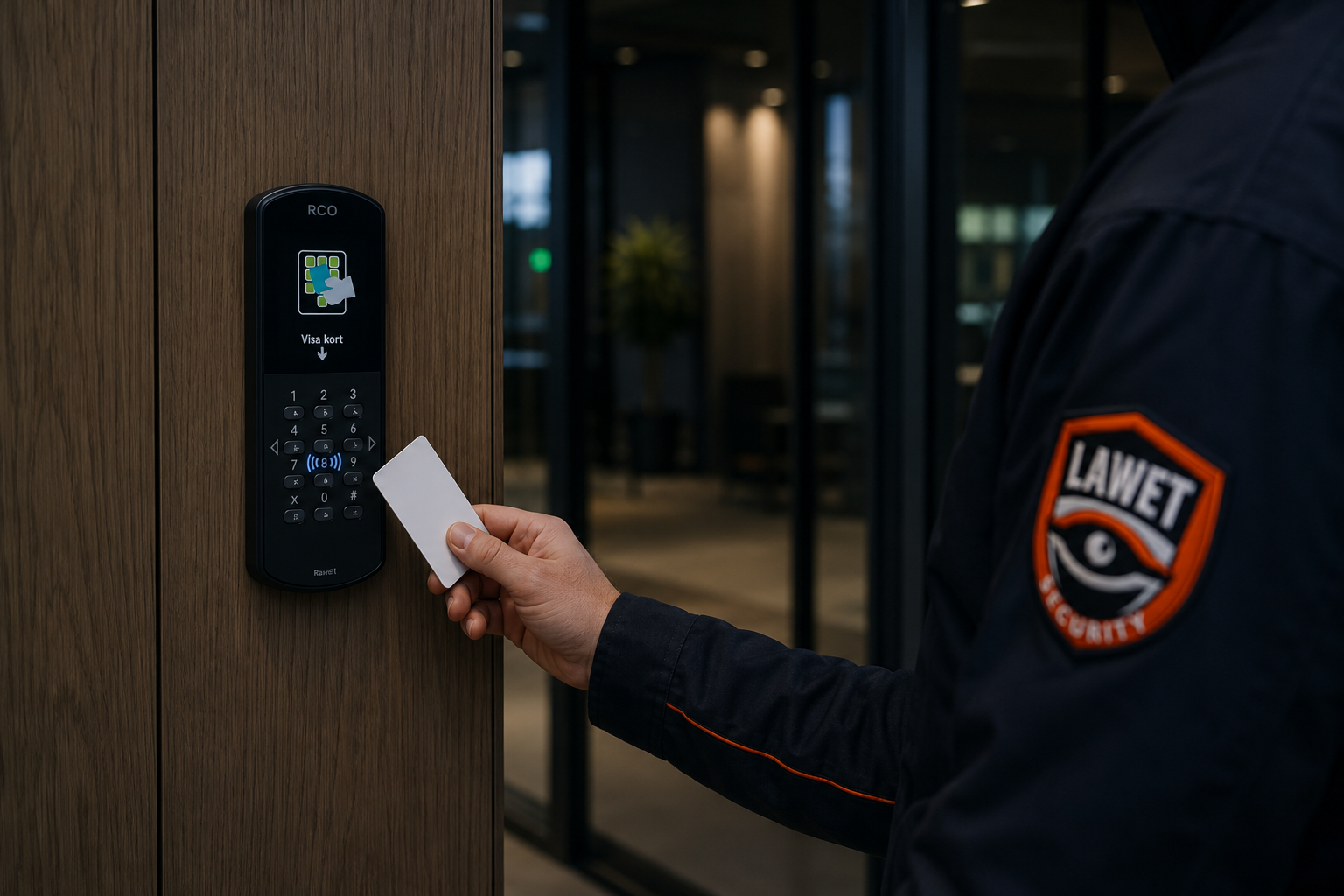 Kortläsare för passersystem i BRF